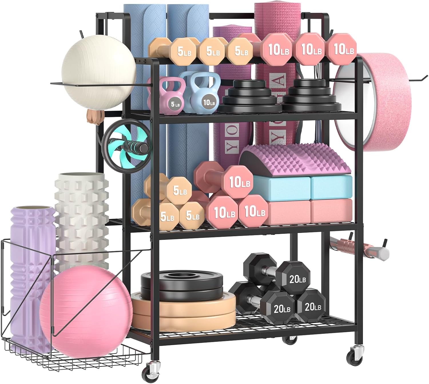 Home Gym Equipment - Home Gym Storage, No Material Specified,