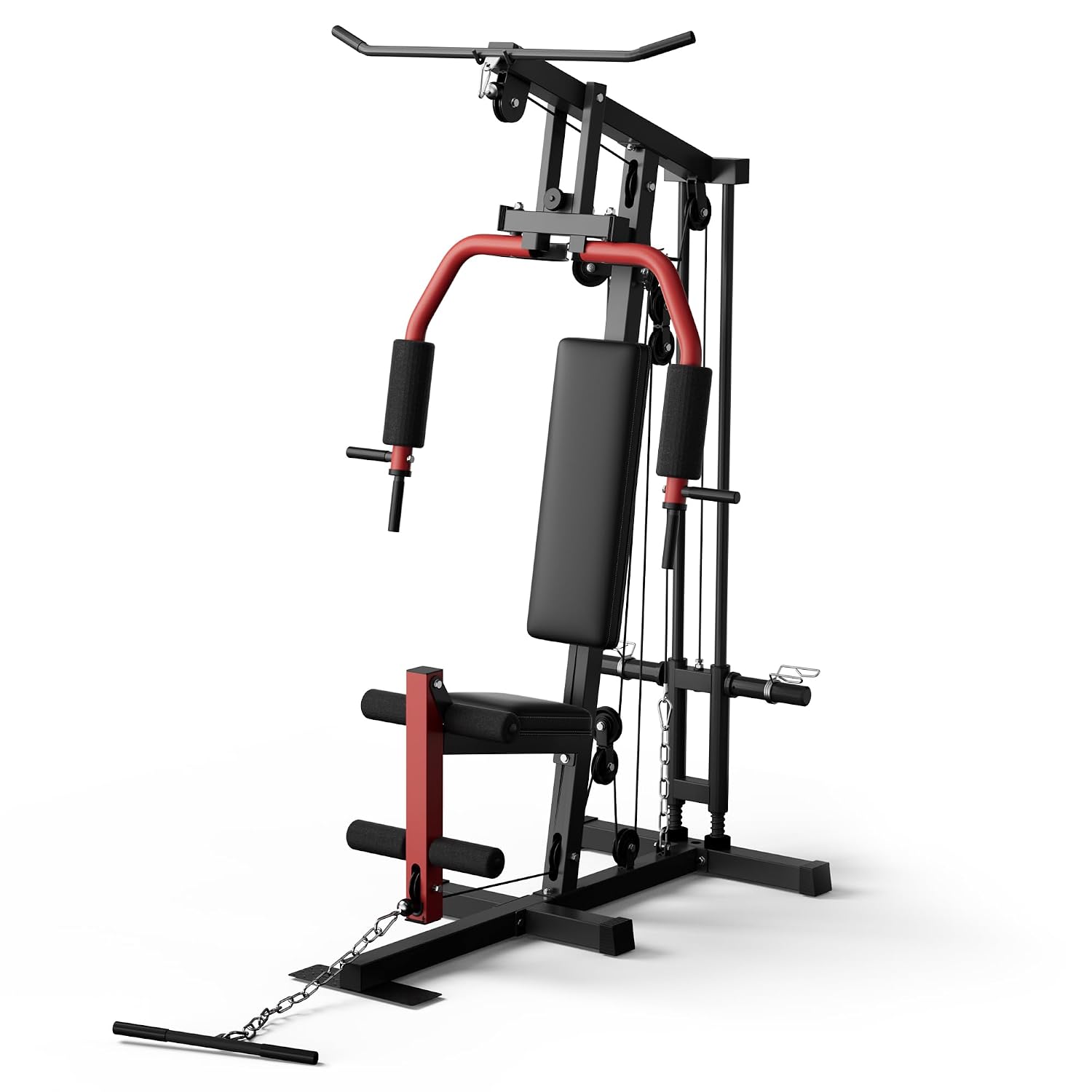 Home Gym With Leg Press - Full-Body Home Gym Machine with LAT