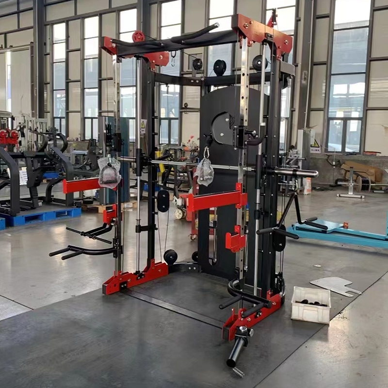 Home Gym With Leg Press - Commercial Multi Smith Machine Gym Equipment
