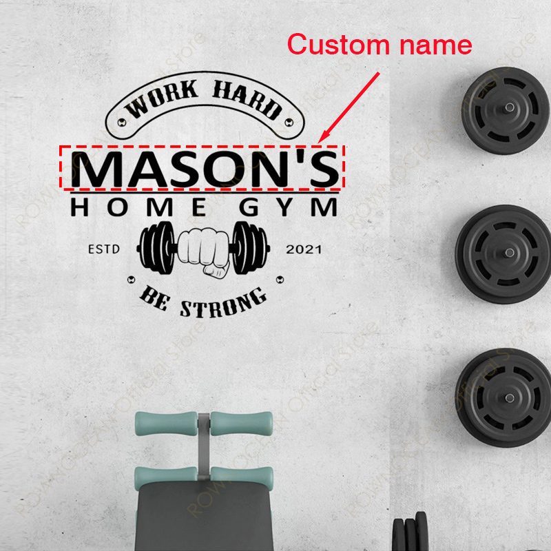 Personalized Name + Text + Est - огляд і ціна Home Gym Names