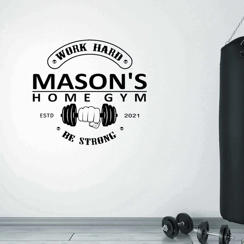 Personalized Name + Text + Est - огляд і ціна Home Gym Names
