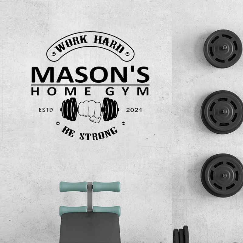 Personalized Name + Text + Est - огляд і ціна Home Gym Names