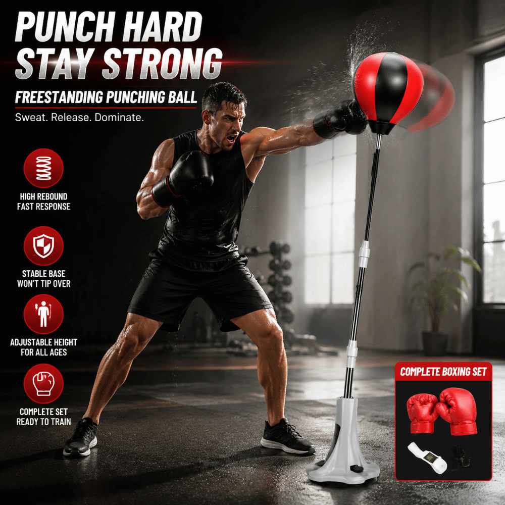 Standing Boxing Speed Punching - огляд і ціна Boxing Bag Stand