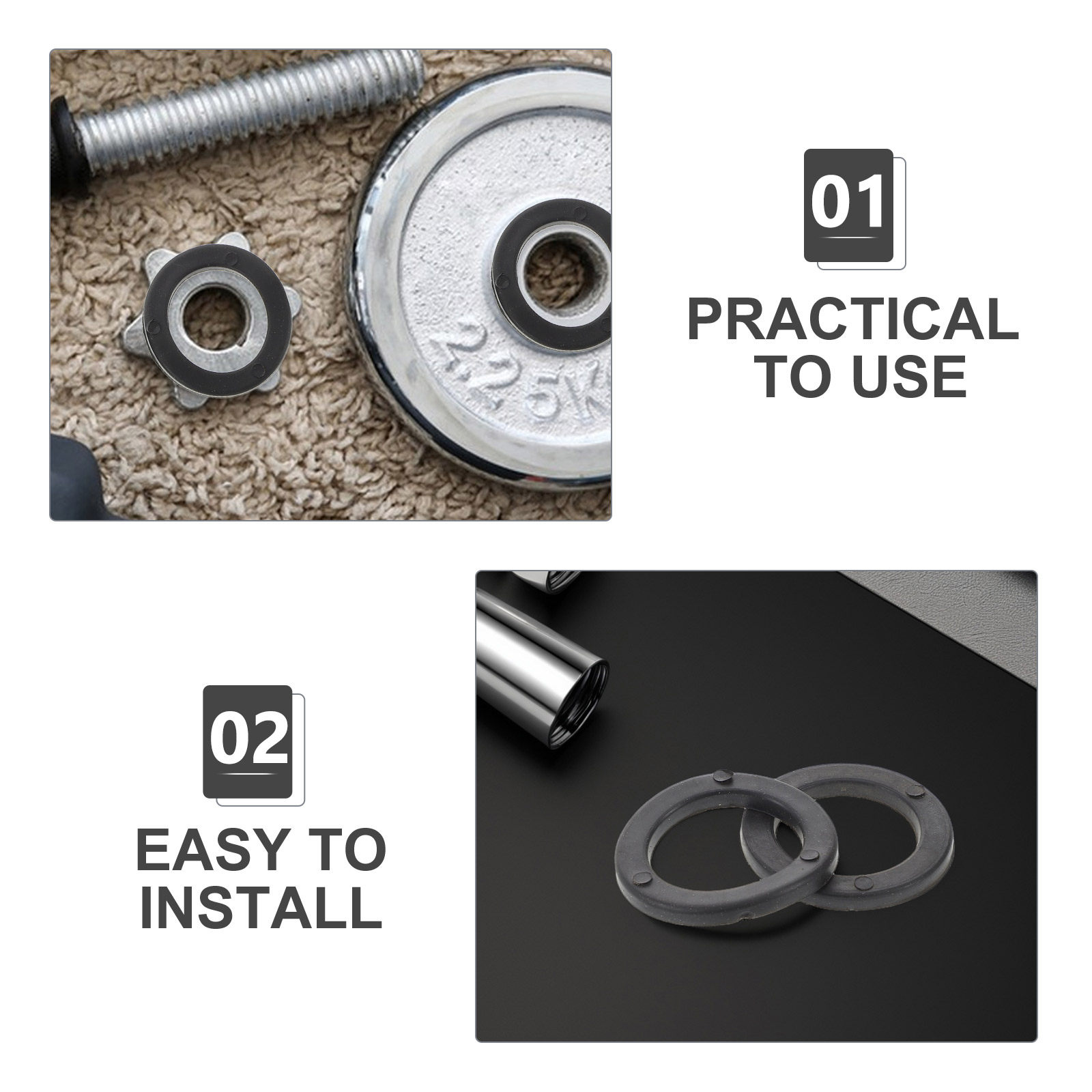 15Pcs Dumbbell Plastic Barbell - огляд і ціна Home Gym Gym