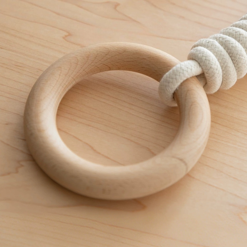 Bed hanging rings, solid wood  - огляд і ціна Gymnastic Rings Wooden