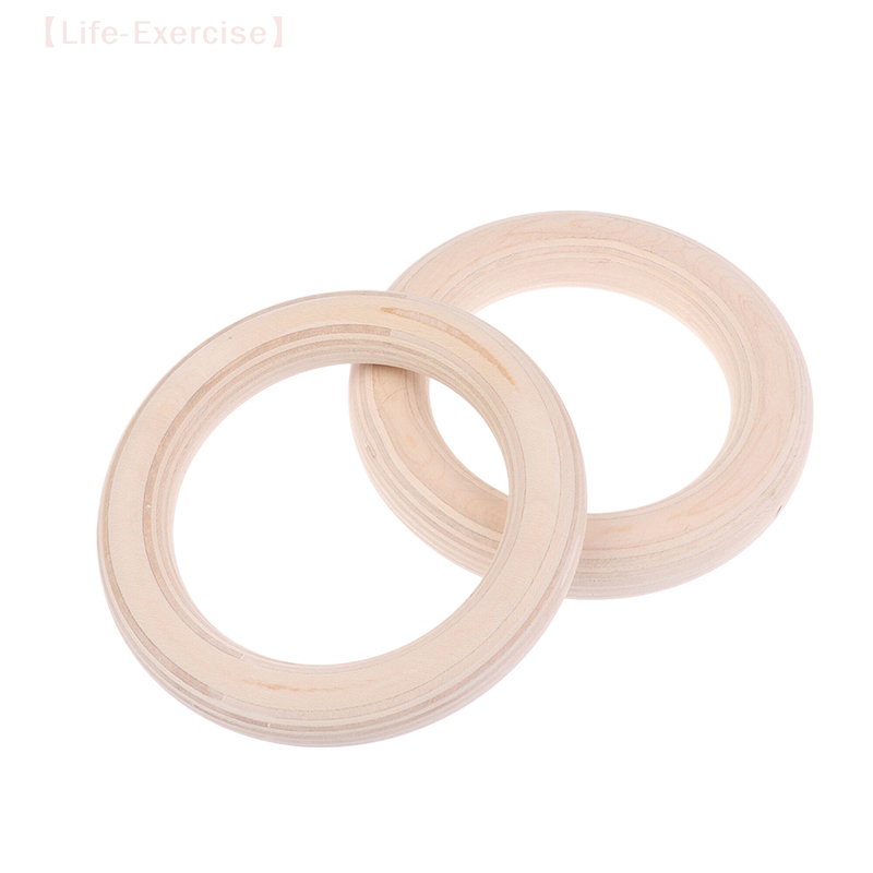 2Pcs/Pairs Wooden Ring Portabl - огляд і ціна Gymnastic Rings Wooden