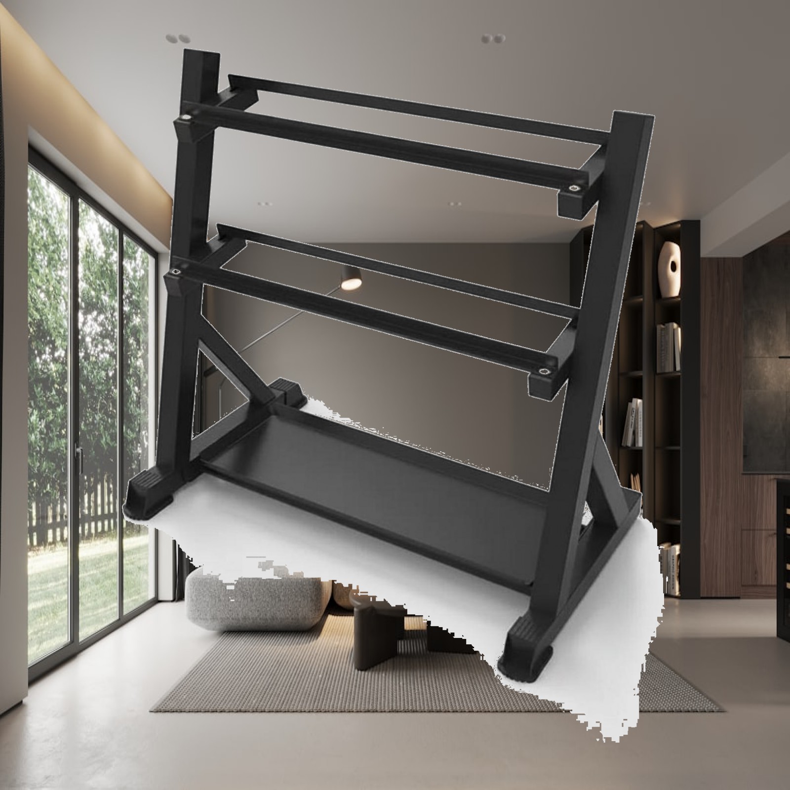 3 Tier Dumbbell Rack Saving He - огляд і ціна Home Gym Gym