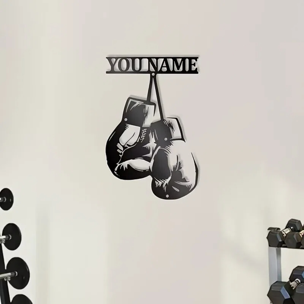 Personalized Boxing Gloves Met - огляд і ціна Home Gym Names