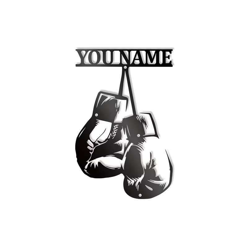 Personalized Boxing Gloves Met - огляд і ціна Home Gym Names