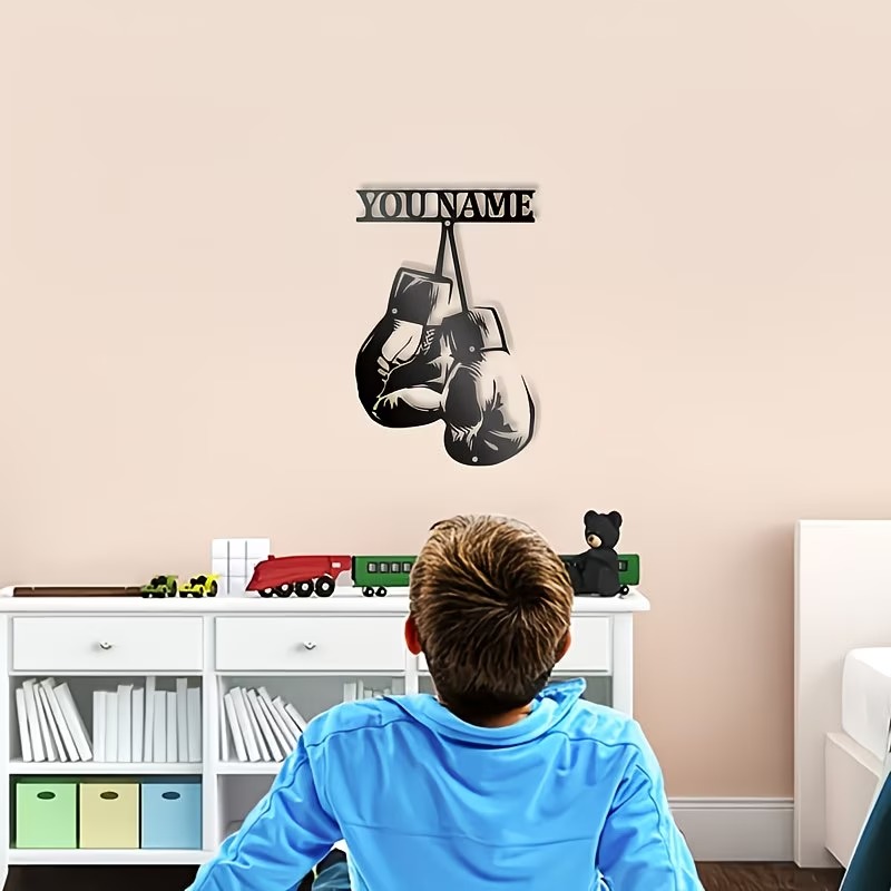 Personalized Boxing Gloves Met - огляд і ціна Home Gym Names