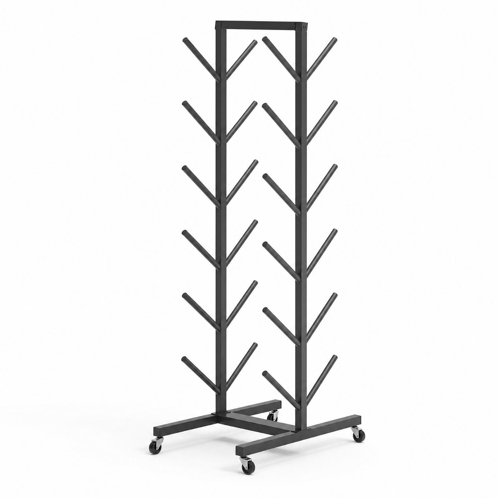 Yoga Mat Storage Rack Six Tier - огляд і ціна Home Gym Yoga Storage