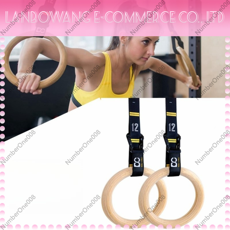 Solid Birch Wood Gymnastic Rin - огляд і ціна Gymnastic Rings Wooden