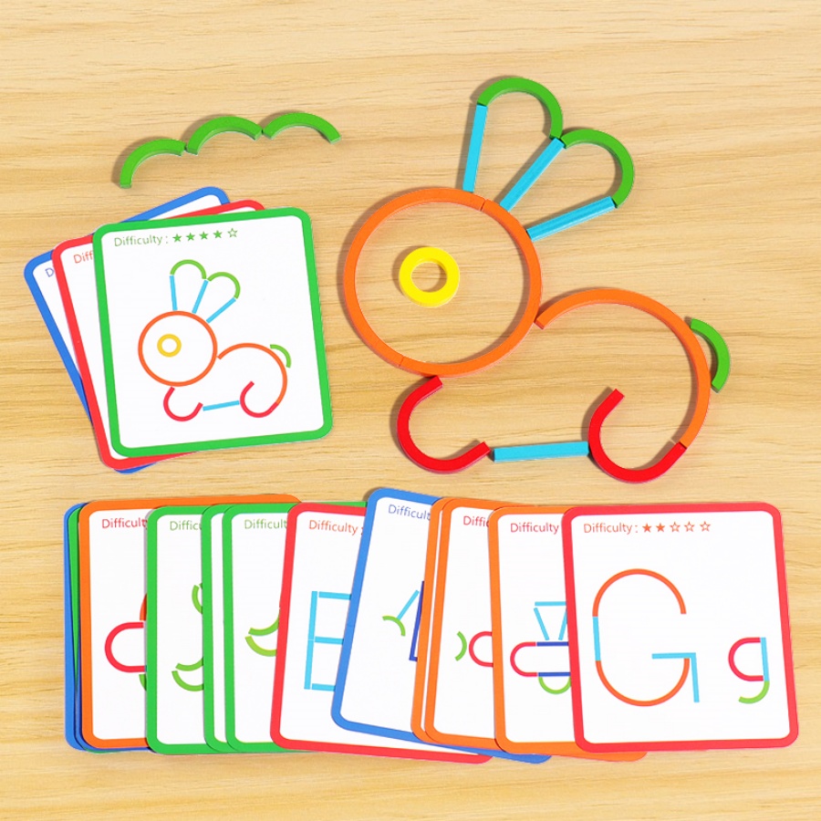 Children's early education puz - огляд і ціна Gymnastic Rings Wooden
