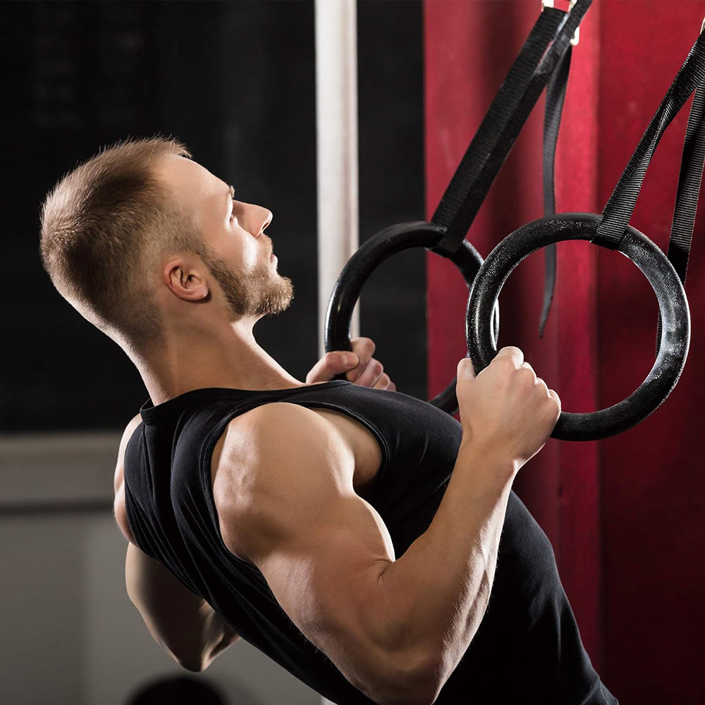 Fitness Training Gymnastic Rin - огляд і ціна Gymnastic Rings Wooden