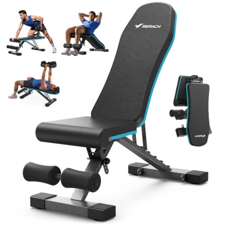 Foldable Weight Bench for Home - огляд і ціна Home Gym With Leg Press