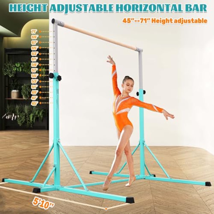 Gymnastics Bar for home gym tr - огляд і ціна Gymnastic Rings Wooden