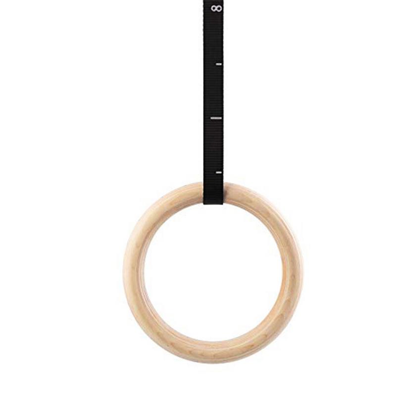 1 Piece Birch Wood Gymnastic R - огляд і ціна Gymnastic Rings Wooden