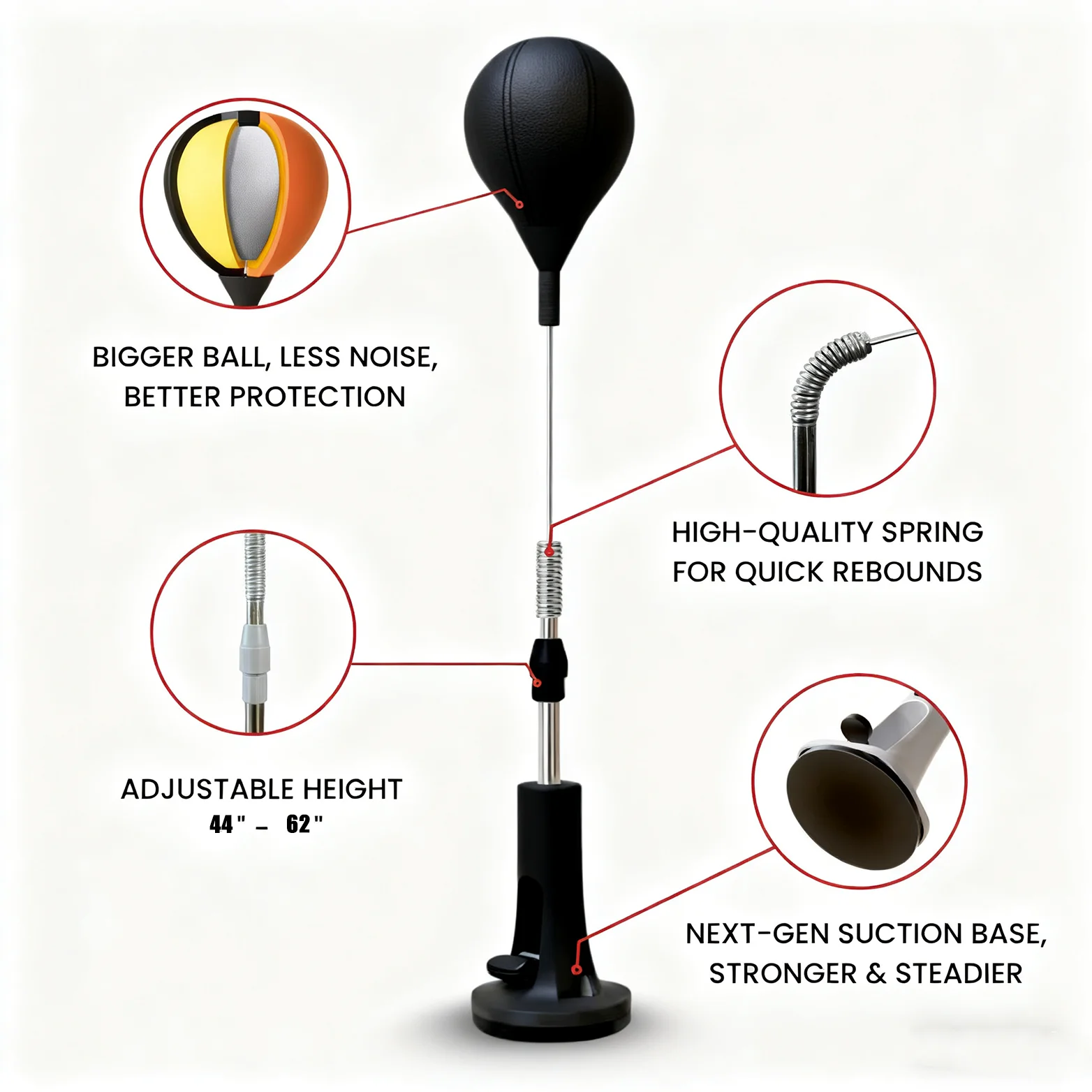 New Premium Punching Bag, Cobr - огляд і ціна Boxing Bag Stand