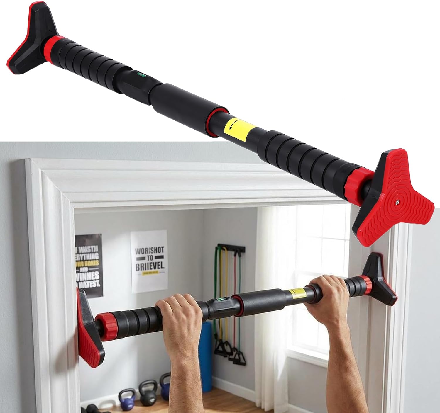 Doorway Pull Up Bar, Door Fram - огляд і ціна Suspension Trainer Door