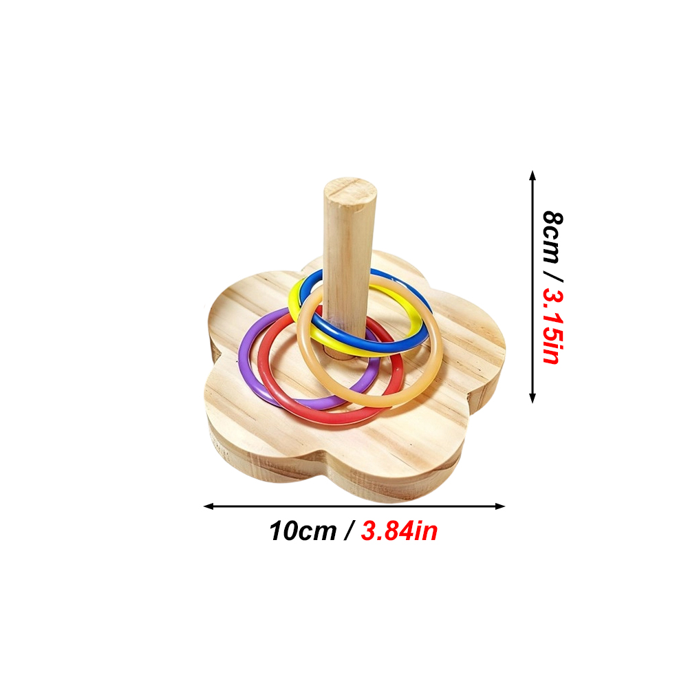 1PC Wooden Parrot Intelligence - огляд і ціна Gymnastic Rings Wooden