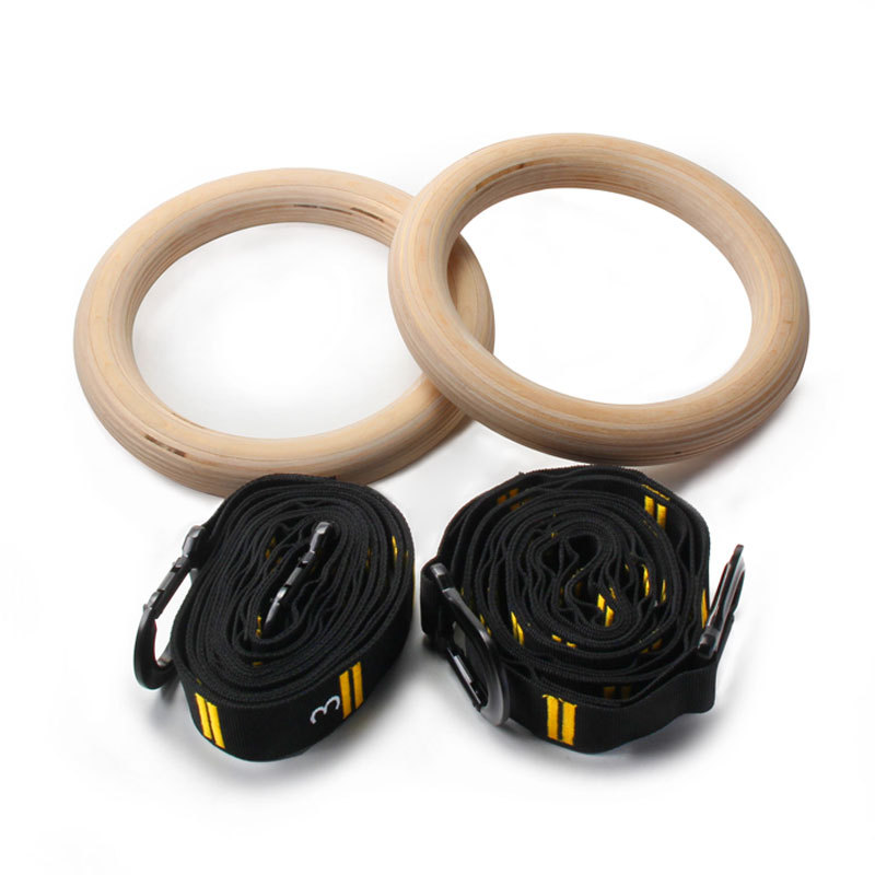 28mm 32mm Pull-up Gymnastics R - огляд і ціна Gymnastic Rings Wooden