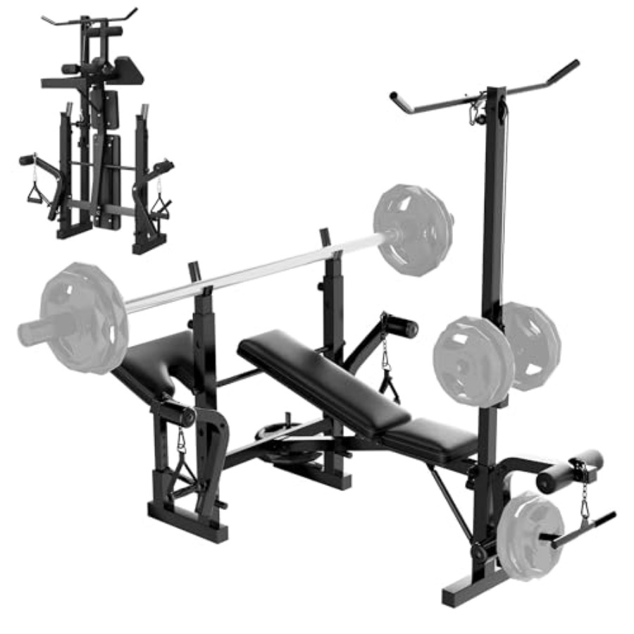 Home Gym Weight Bench Set: Ste - огляд і ціна Home Gym With Leg Press