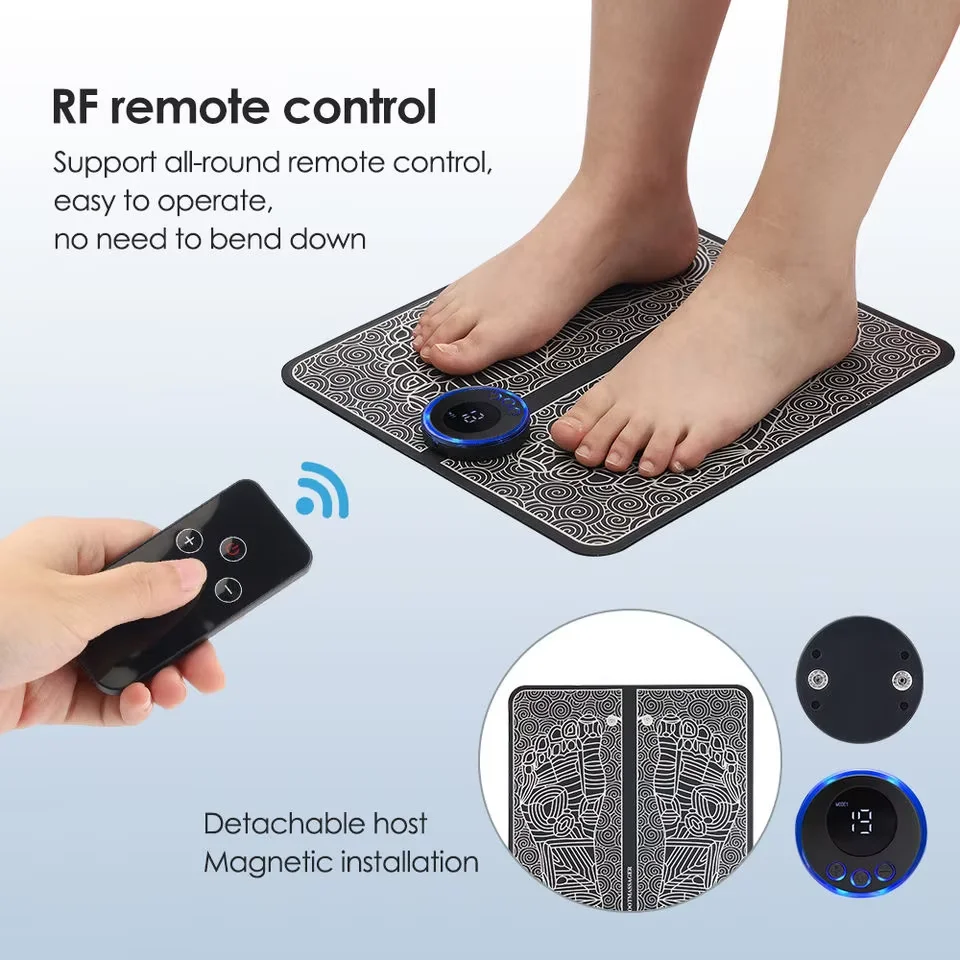 Electric Foot Massager Pad Mus - огляд і ціна Home Gym Hack